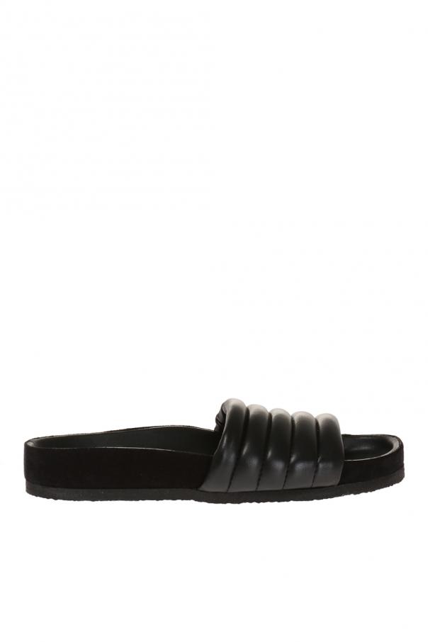 Black Hellea leather slides Isabel Marant Vitkac Germany